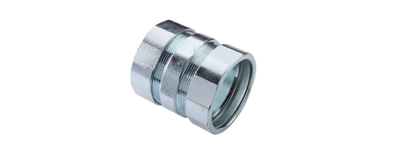 1 1/4 INCH RIGID COMPRESSION COUPLING STEEL