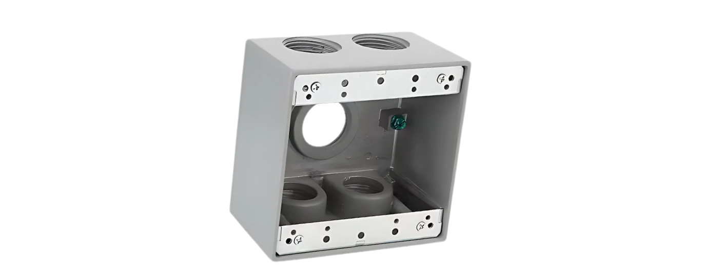 5x1/2 INCH Two Gang Weatherproof Box