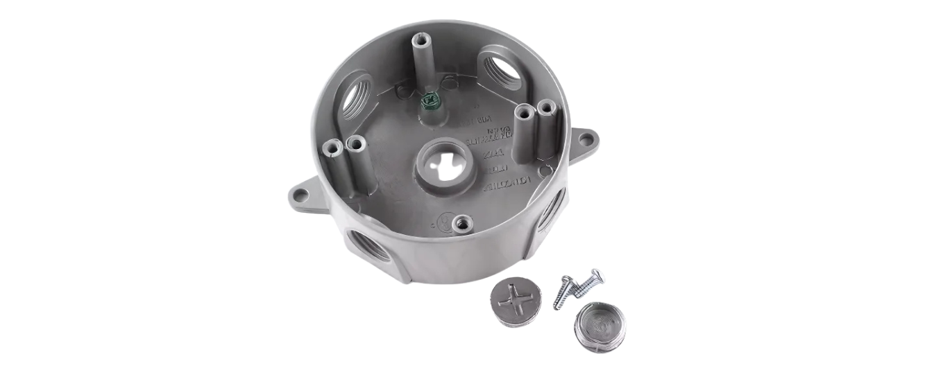 5x1/2 INCH Round Weatherproof Box