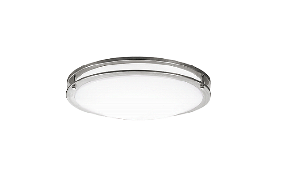 DOUBLE RING 12 INCH LED FLUSH MOUNT