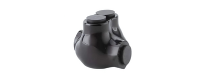 Offset entry wire connector 4-14AWG