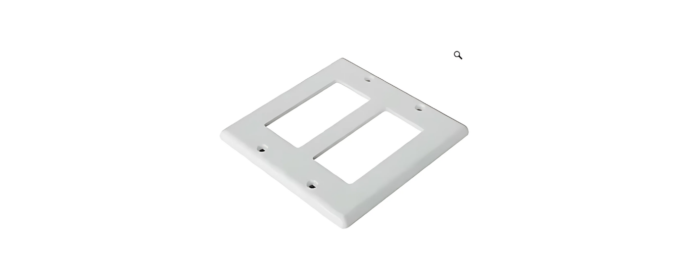2 Gang Wallplate
