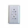 GFCI 20amp Tamper Resistant Self-test UL 943 (White)