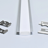 DIP 1″ LOW PROFILE RECESSED ALUMINUM CHANNEL
