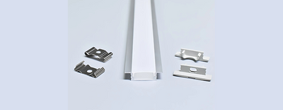 DIP 1″ LOW PROFILE RECESSED ALUMINUM CHANNEL