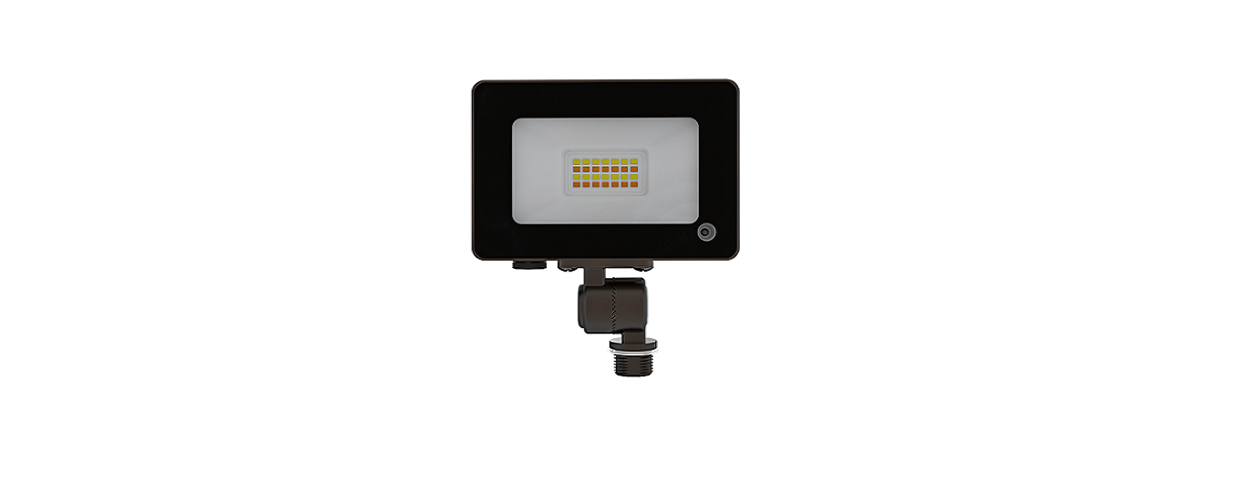 SLIM 15W FLOOD LIGHT WITH PHOTOCELL