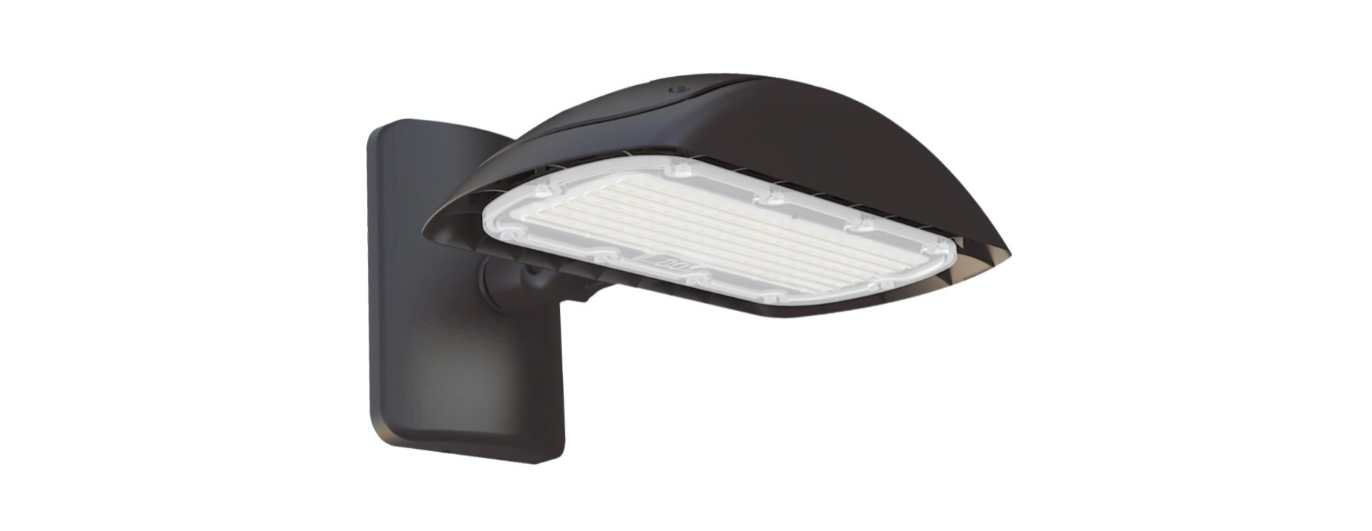 ARK LED FLOOD LIGHT 3CCT ADJ WATTAGE  50w/40w/30w KNUCKLE MOUNT BZ UL