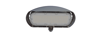 ARK LED FLOOD LIGHT 3CCT ADJ WATTAGE  50w/40w/30w KNUCKLE MOUNT BZ UL