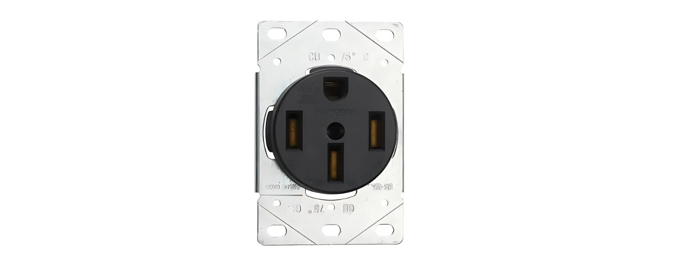50 Amp 125V/250V Flush Mount Power Outlet