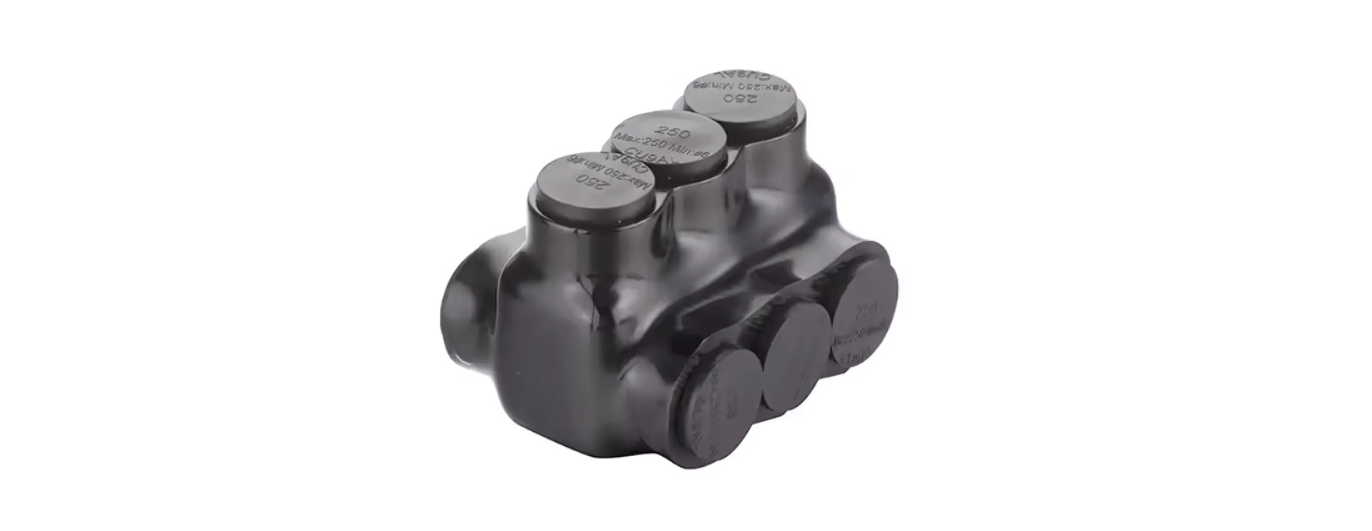 THREE PORT WIRE CONNECTOR 6AWG-250KCMIL