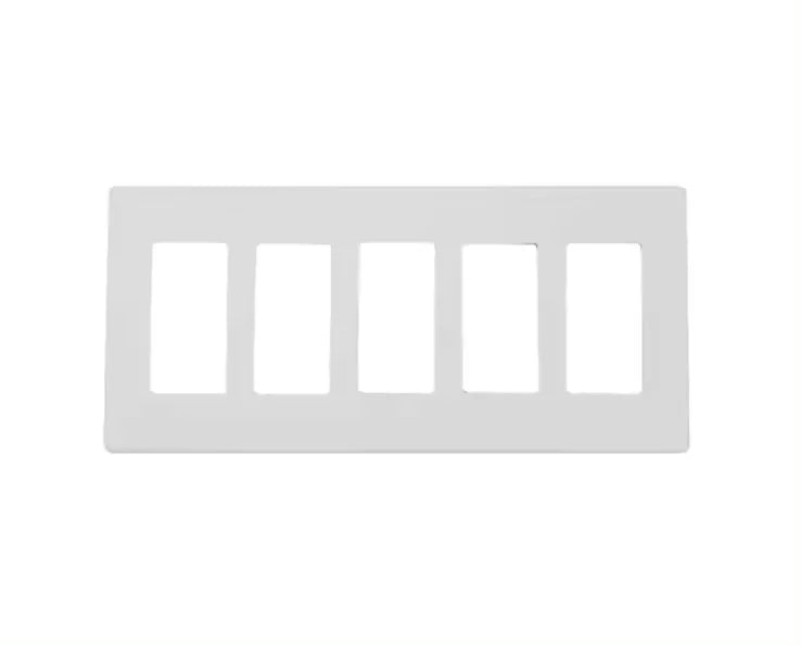 Five Gang Screwless Cover Plate