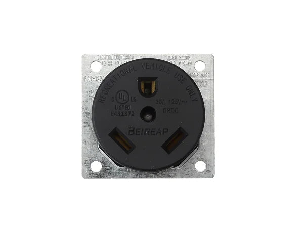 30A/125V Flush Mount Power Outlet