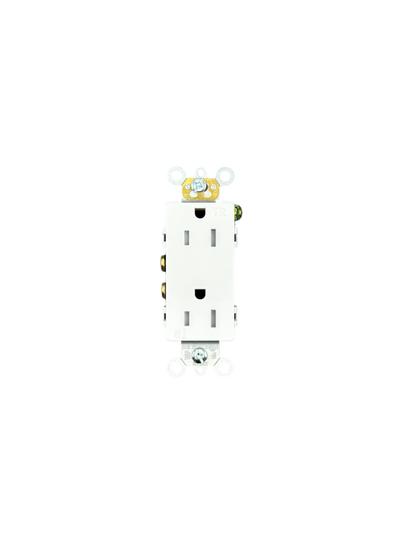 15 Amp Decora Duplex Receptacle