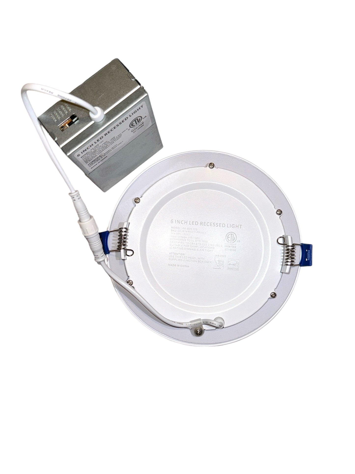 6” Recessed LED Slim Panel
