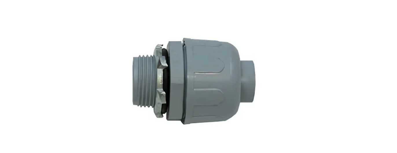 1 1/2 INCH NON METALLIC STRAIGHT LIQUID TIGHT CONNECTOR