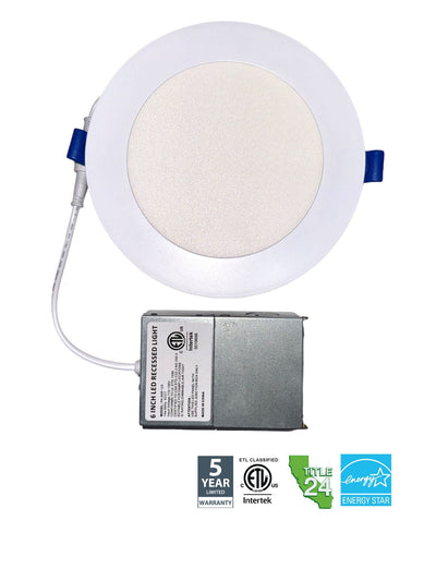 6” Recessed LED Slim Panel